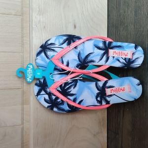 NWT Mad Love Flip Flops